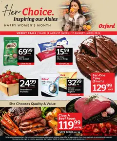 Preview of Oxford Freshmarket flyer valid from 12/08/2026