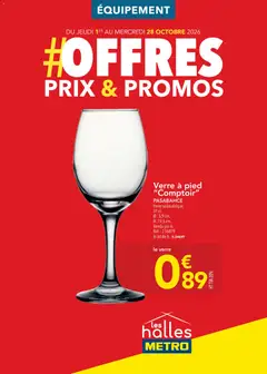 Prévisualisation de METRO catalogue du magasin METRO formulaire valide 01/10/2026