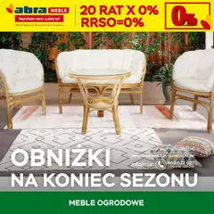 Pogląd gazetki "Abra meble gazetka" ze sklepu Abra meble ważnej od 25.08.2026
