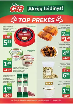 ČIA MARKET parduotuvės leidinio ČIA MARKET leidinys galiojančio nuo 2026.10.13 peržiūra