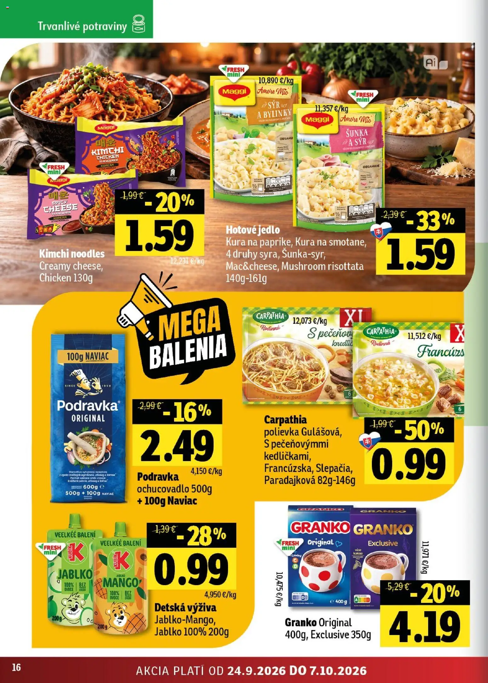Náhľad Fresh letáku platného od 24.09.2026