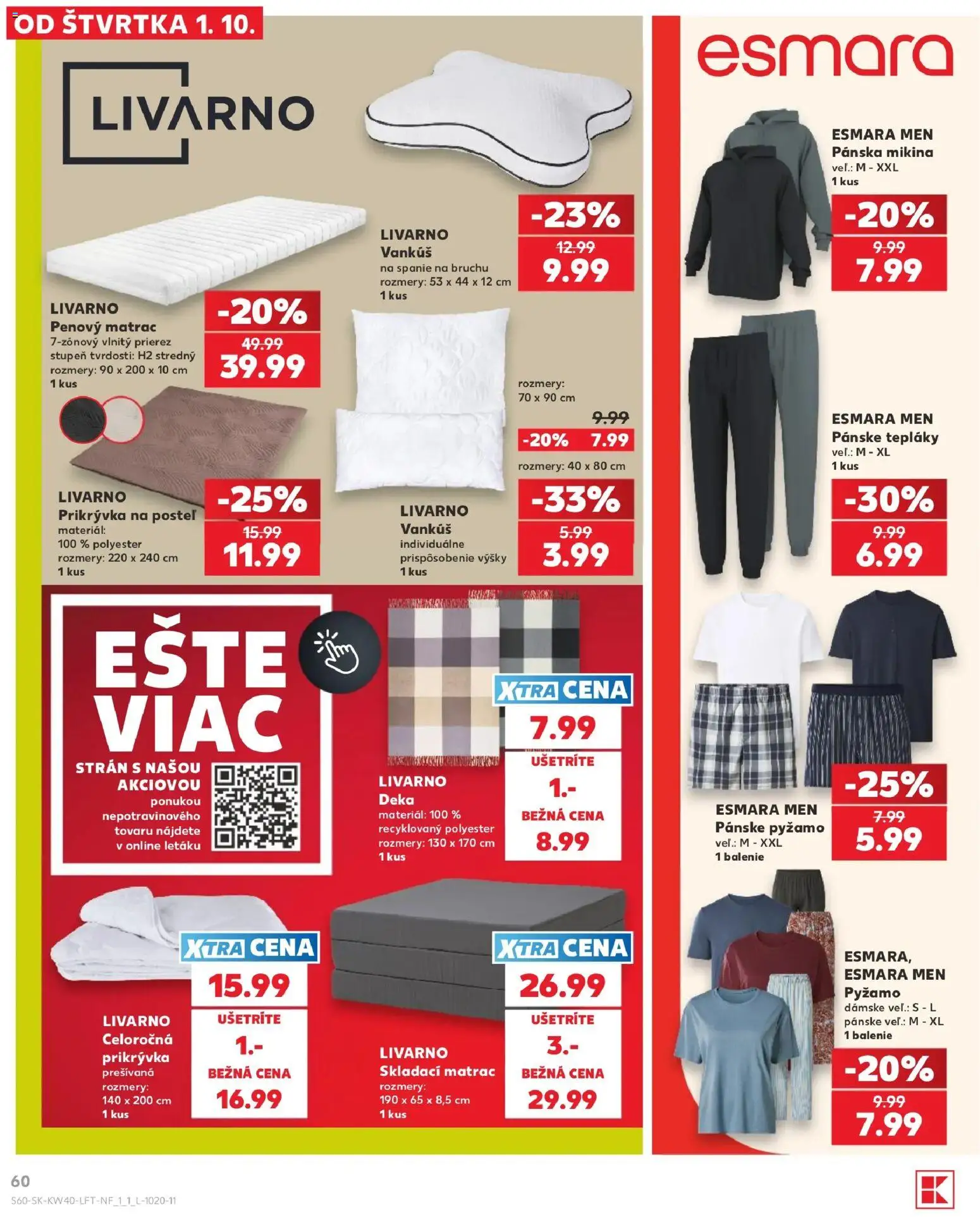 Náhľad Kaufland letáku platného od 01.10.2026