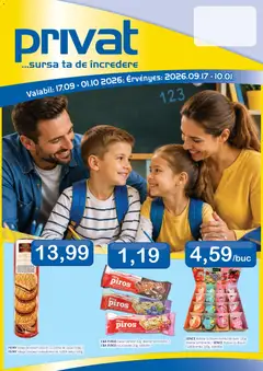 Previzualizarea de cataloage: CBA CBA Catalog Privat valabil de la 17.09.2026