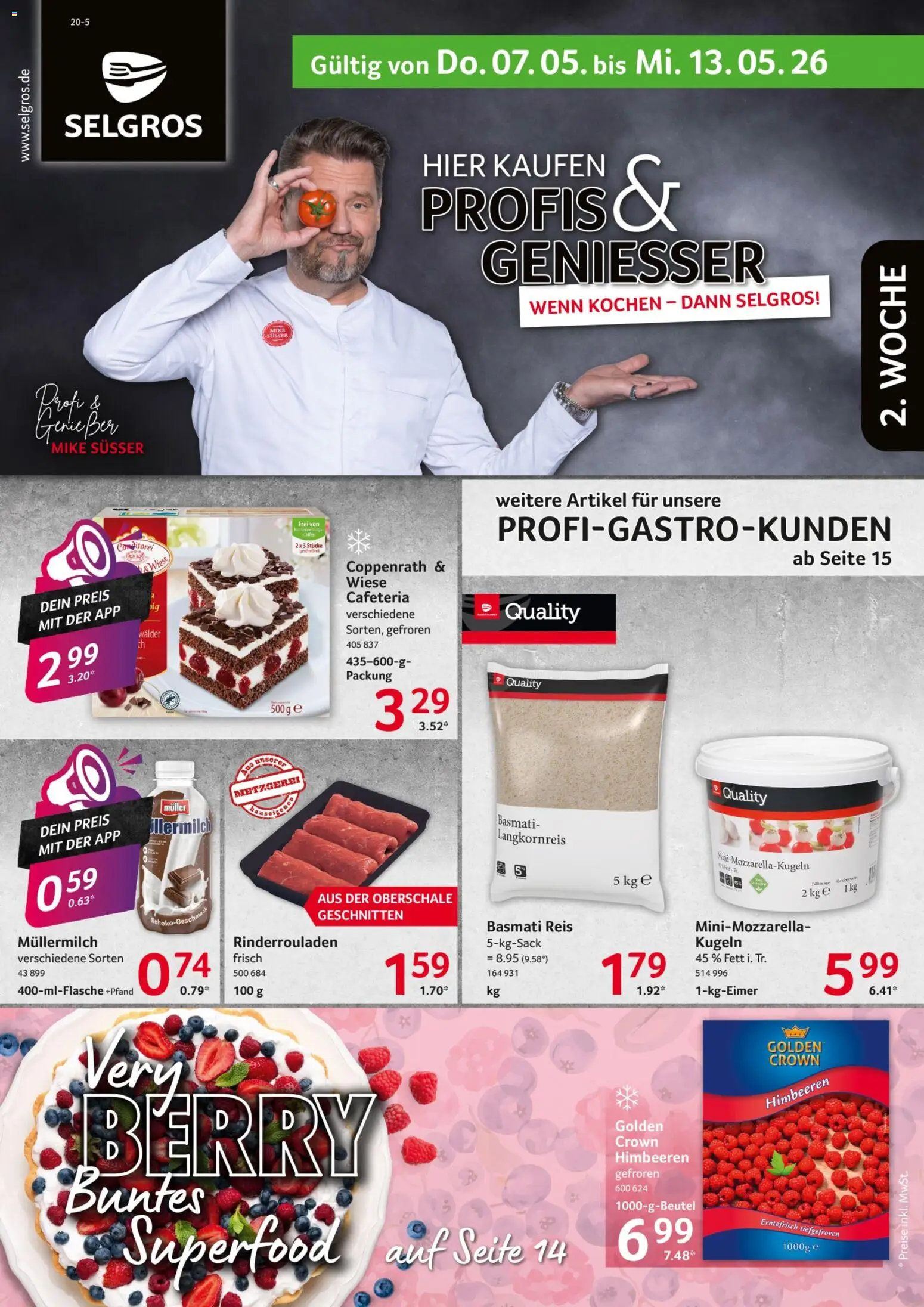 Vorschau von dem Prospekt des Geschäftes Selgros, gültig ab dem 07.05.2026