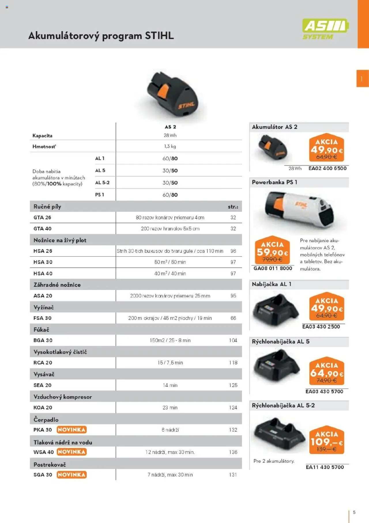 Náhľad STIHL letáku platného od 29.09.2025 - Vysávač, Kompresor, Čerpadlo, Nožnice na živý plot, Vzduchový kompresor, Aku, Nabíjačka, Akumulátor