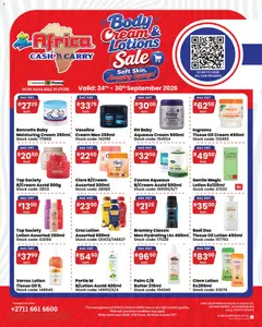 Preview of Africa Cash & Carry flyer valid from 24/09/2026