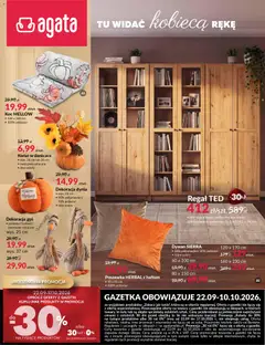 Pogląd gazetki "Salony Agata gazetka" ze sklepu Salony Agata ważnej od 22.09.2026