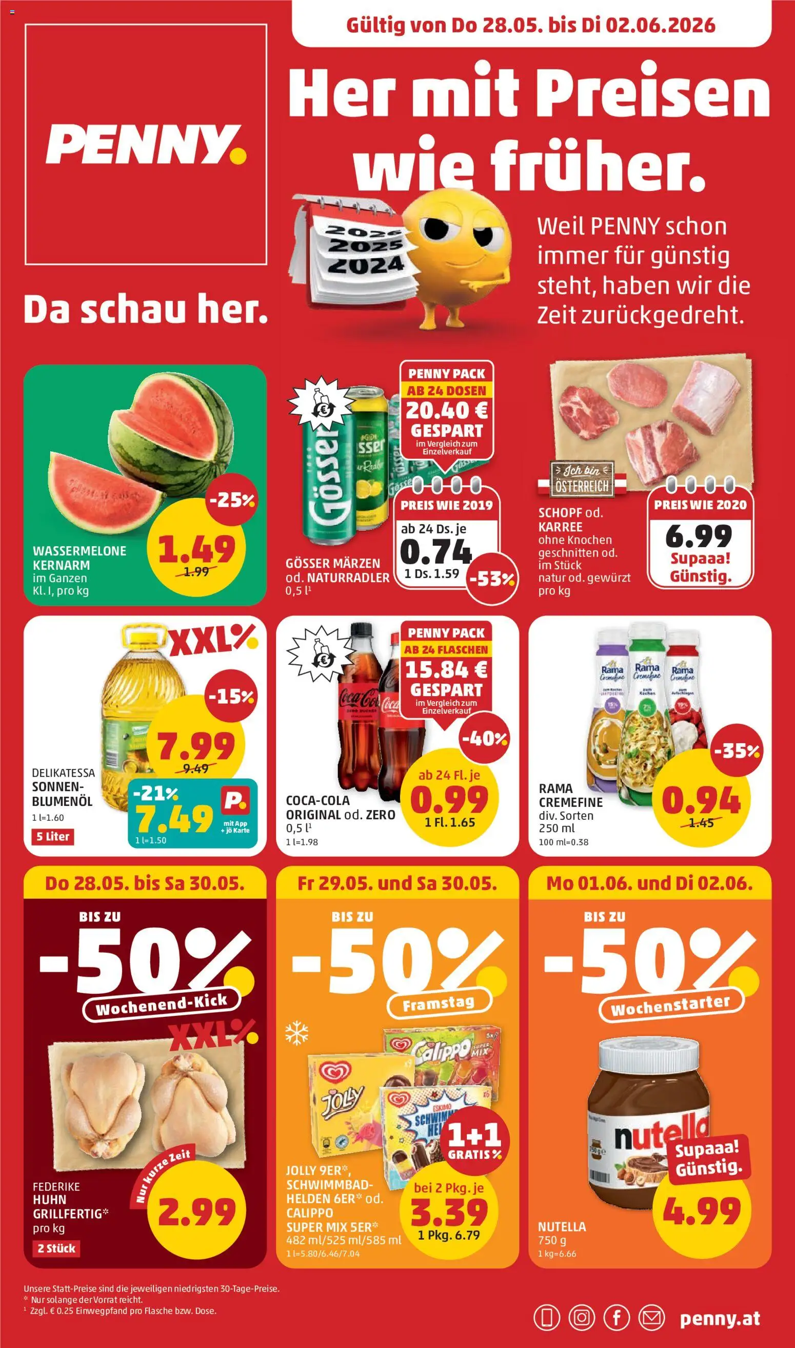 Vorschau der Angebote: Penny Markt Penny Markt Flugblatt gültig ab 28.05.2026