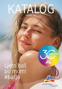 Pregled letka DM Katalog trgovine DM vrijedi od 01.08.2026