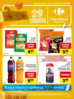 Pogląd gazetki "Carrefour gazetka - Express II" ze sklepu Carrefour ważnej od 27.10.2026