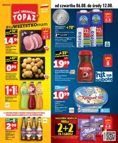 Pogląd gazetki "Topaz gazetka" ze sklepu Topaz ważnej od 06.08.2026