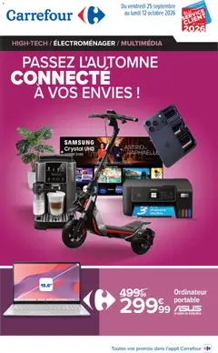 Prévisualisation de Carrefour Passez l'automne connecté à vos envies du magasin Carrefour formulaire valide 25/09/2026