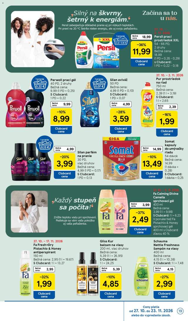 Nový Tesco leták od 28.10.