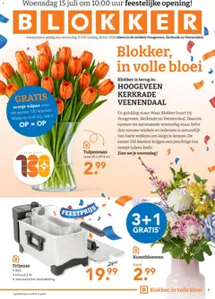 Voorbeeld van Blokker folder - Feestelijke opening van winkel Blokker geldig vanaf 15-07-2026