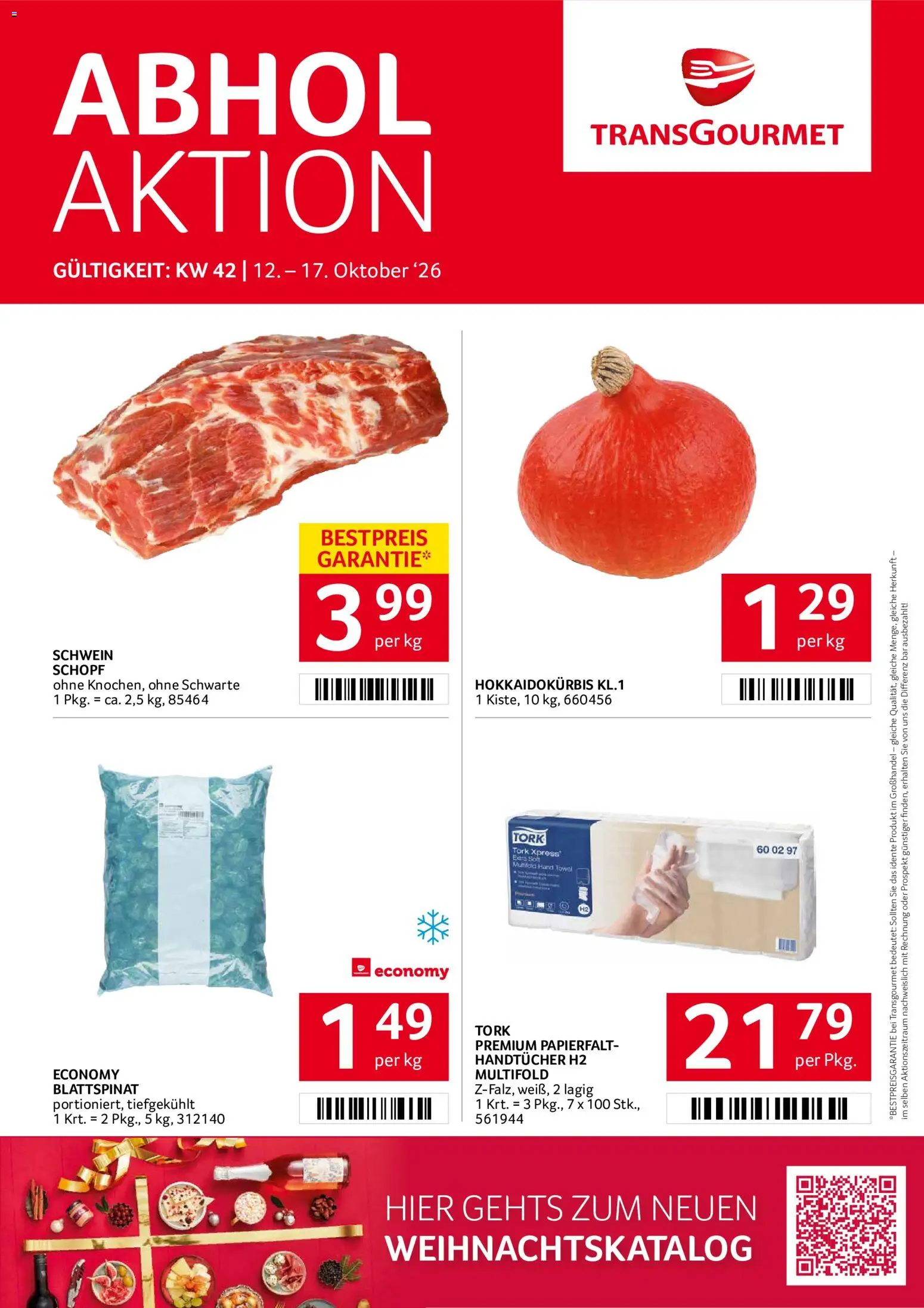 Vorschau der Angebote: Transgourmet Transgourmet Broschüre gültig ab 11.10.2026