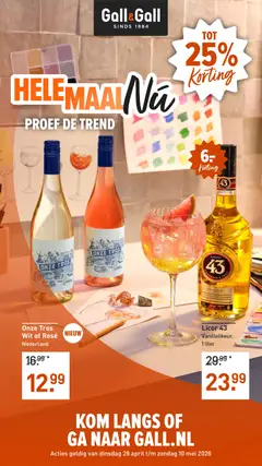 Voorbeeld van Gall en Gall folder van winkel Gall en Gall geldig vanaf 28-04-2026