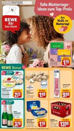 Vorschau von dem Prospekt des Geschäftes Rewe, gültig ab dem 04.05.2026