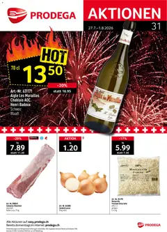 Vorschau des Merkblatts Prodega aktionen vom Shop Prodega gültig von 27.07.2026 bis 01.08.2026