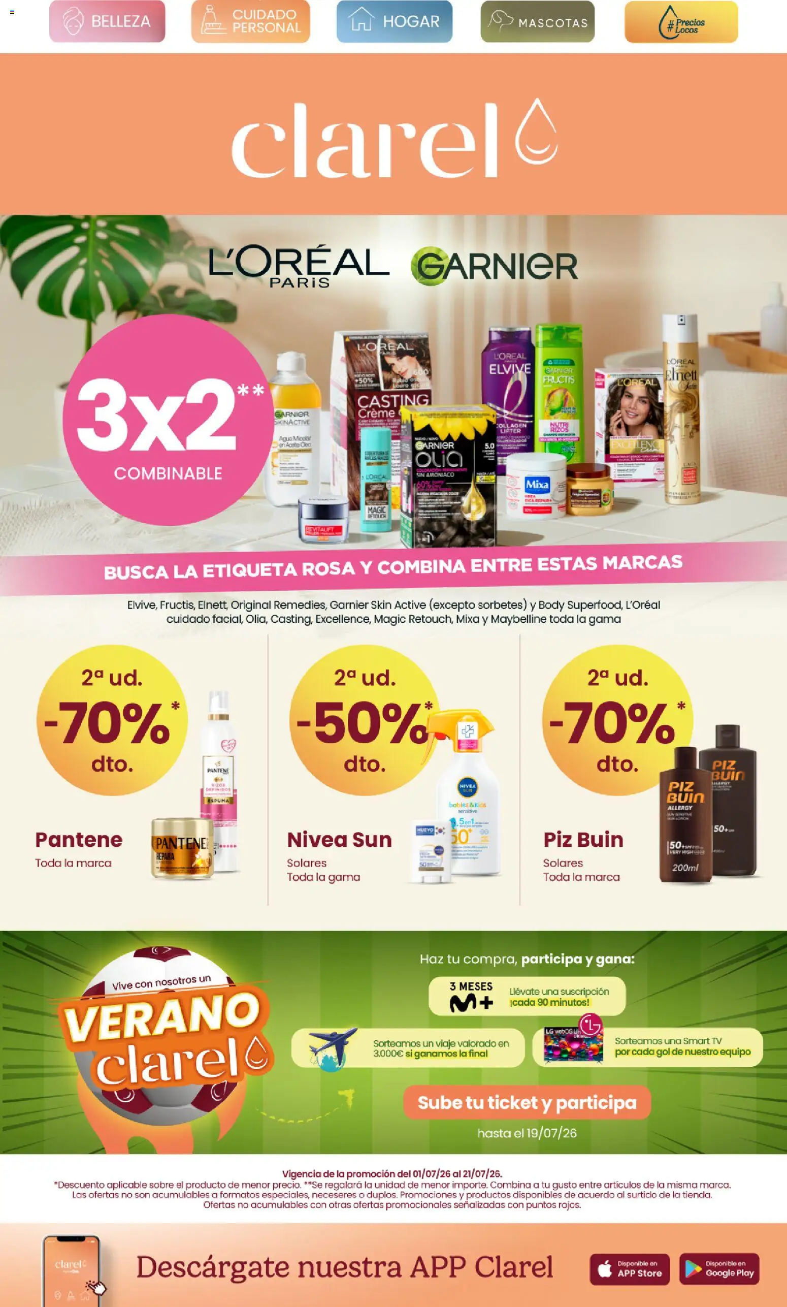 Vista previa del folleto de la tienda Clarel válido desde el 01/07/2026 