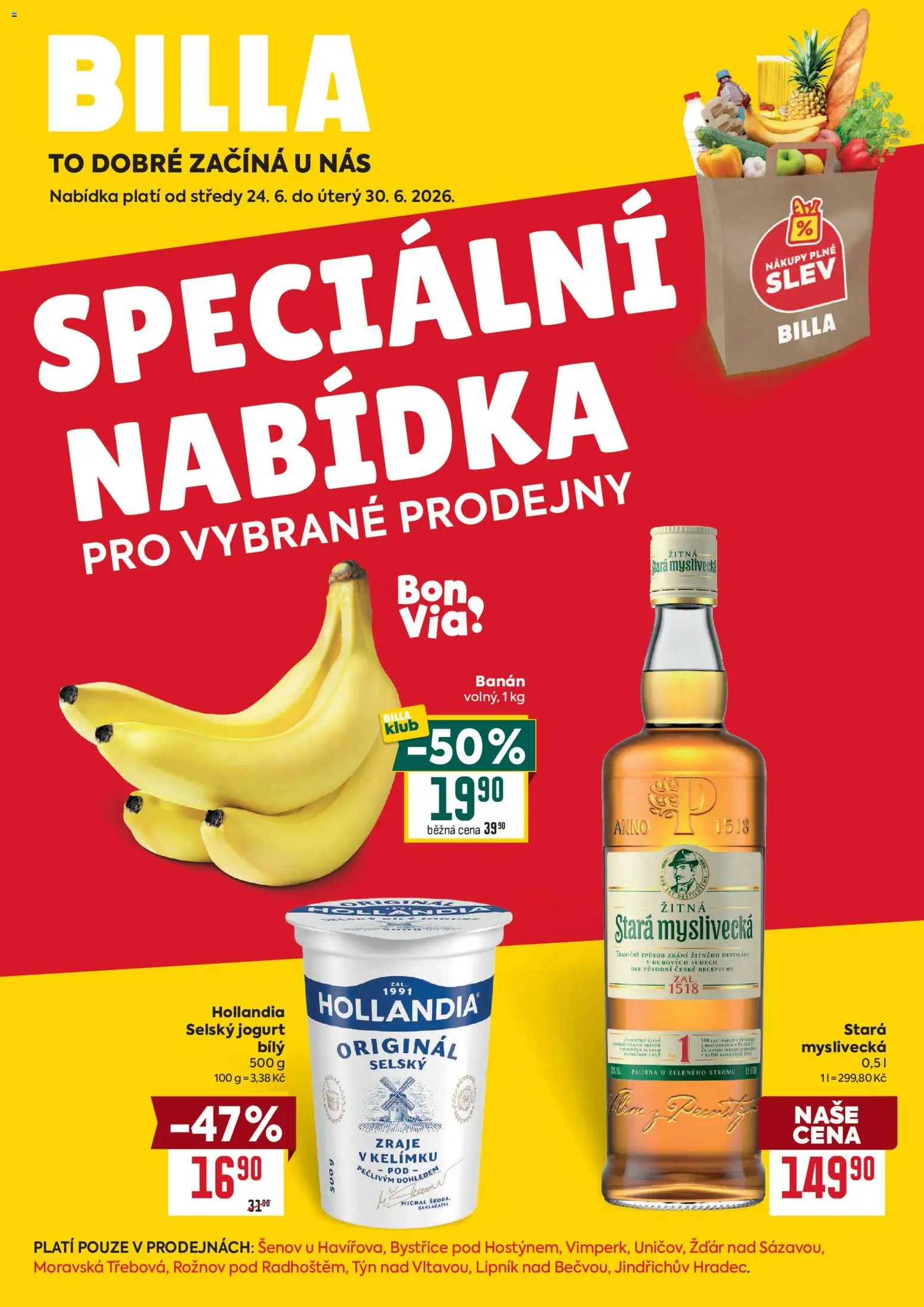 Náhled nabídky: Billa Billa leták - Speciální nabídka platný od 24.06.2026