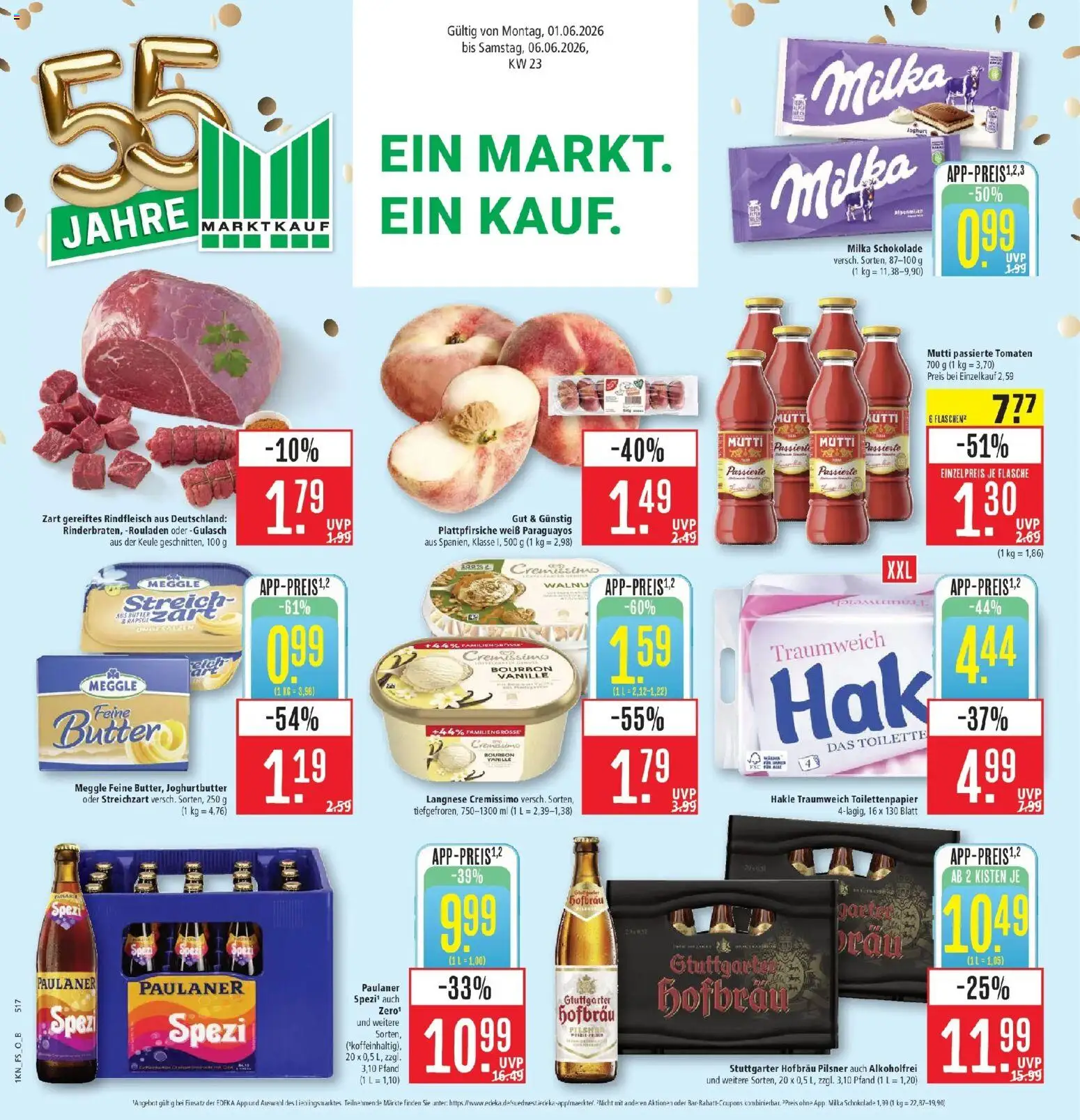 Vorschau von dem Prospekt des Geschäftes Marktkauf, gültig ab dem 01.06.2026