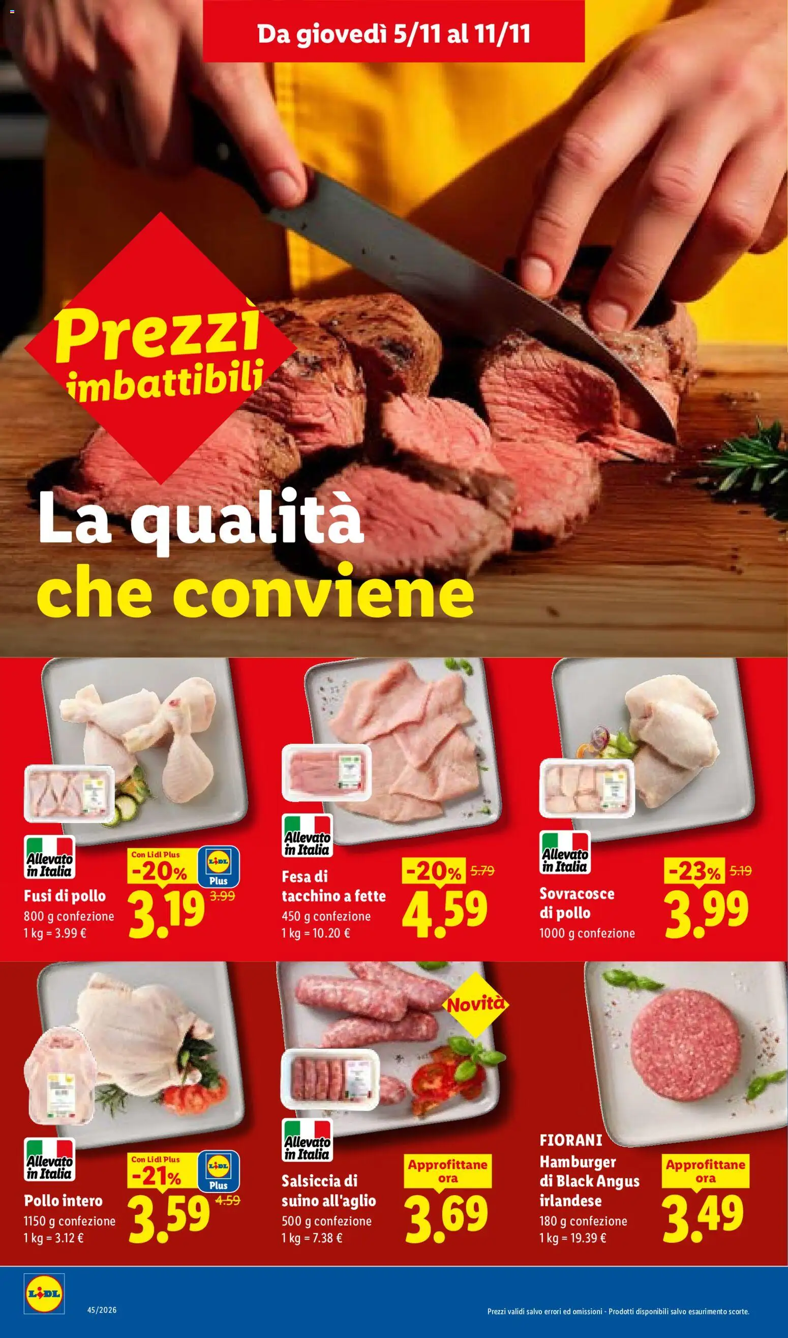 Anteprima dell'opuscolo Lidl Black Friday dal negozio Lidl valido da 02/11/2026