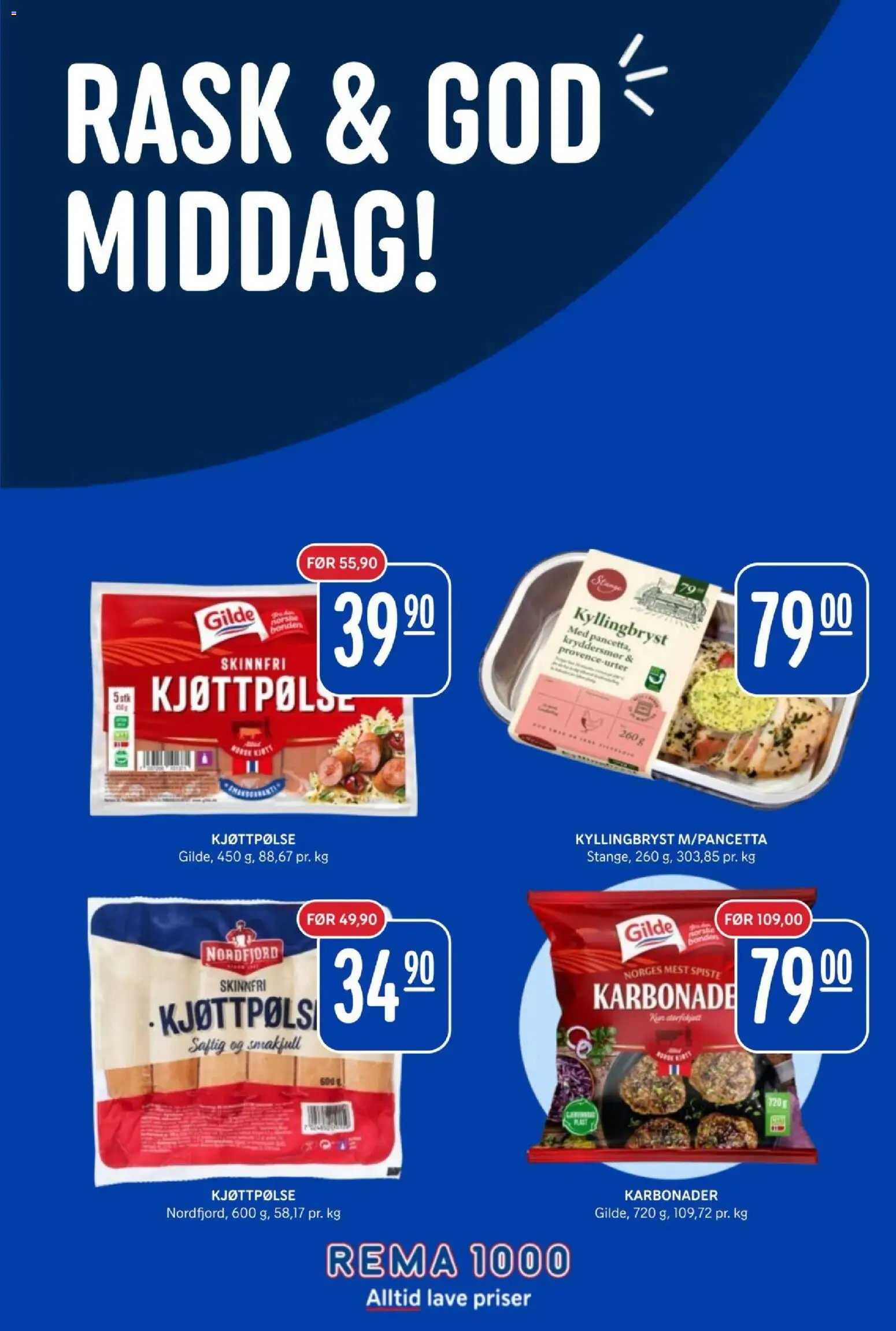 Forhåndsvis Rema 1000 kundeavis fra butikk Rema 1000 gyldig fra 31/08/2026