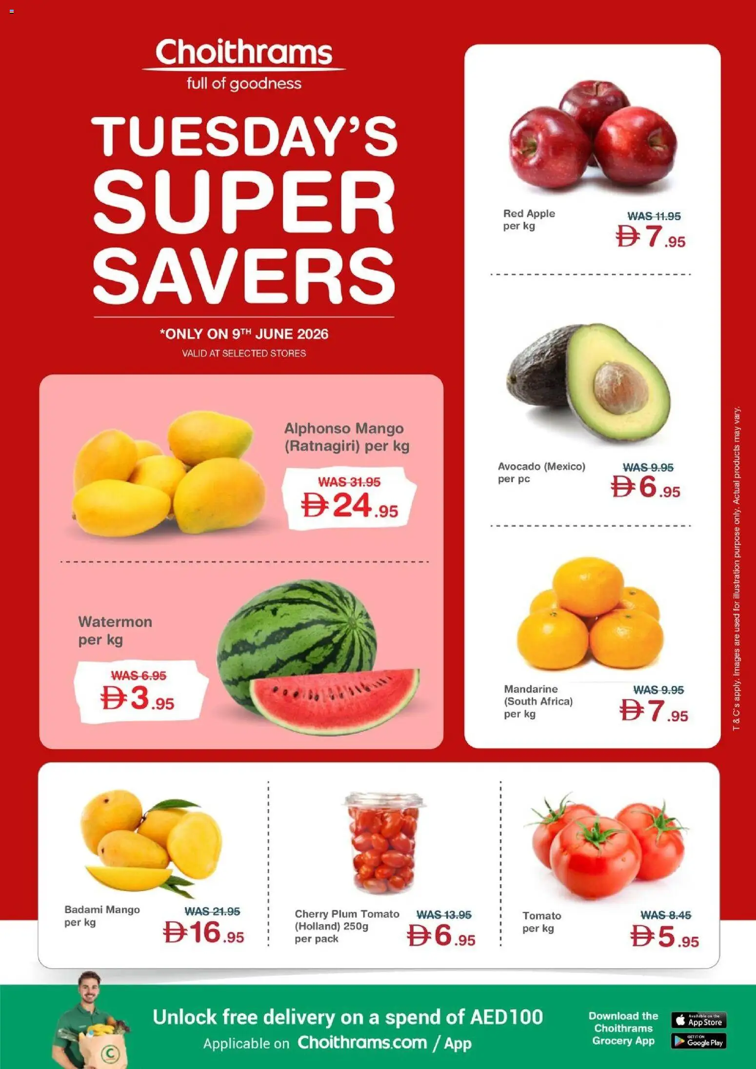 Preview of the catalogue Choithrams catalogue of store Choithrams valid from 9 Jun, 2026