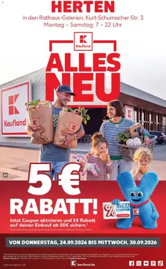 Vorschau von dem Prospekt des Geschäftes Kaufland, gültig ab dem 24.09.2026