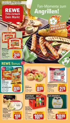 Vorschau von dem Prospekt des Geschäftes Rewe, gültig ab dem 21.06.2026