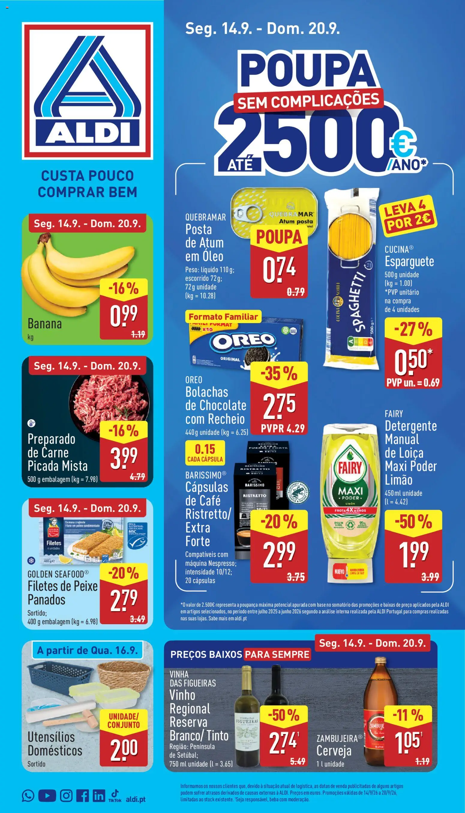 Pré-visualização do folheto da loja Aldi válida a partir de 14/09/2026