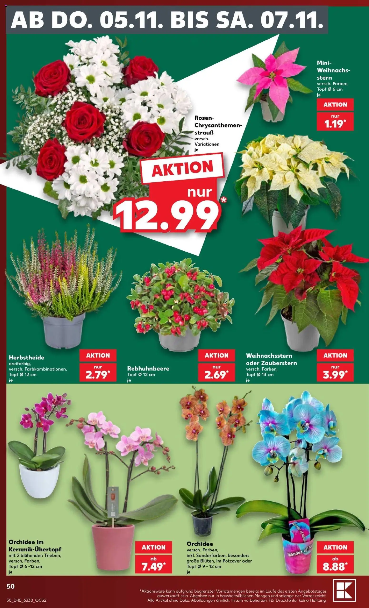 Vorschau von dem Prospekt des Geschäftes Kaufland, gültig ab dem 31.10.2026 - Orchidee