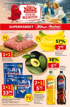Pogląd gazetki "Auchan gazetka" ze sklepu Auchan ważnej od 01.10.2026