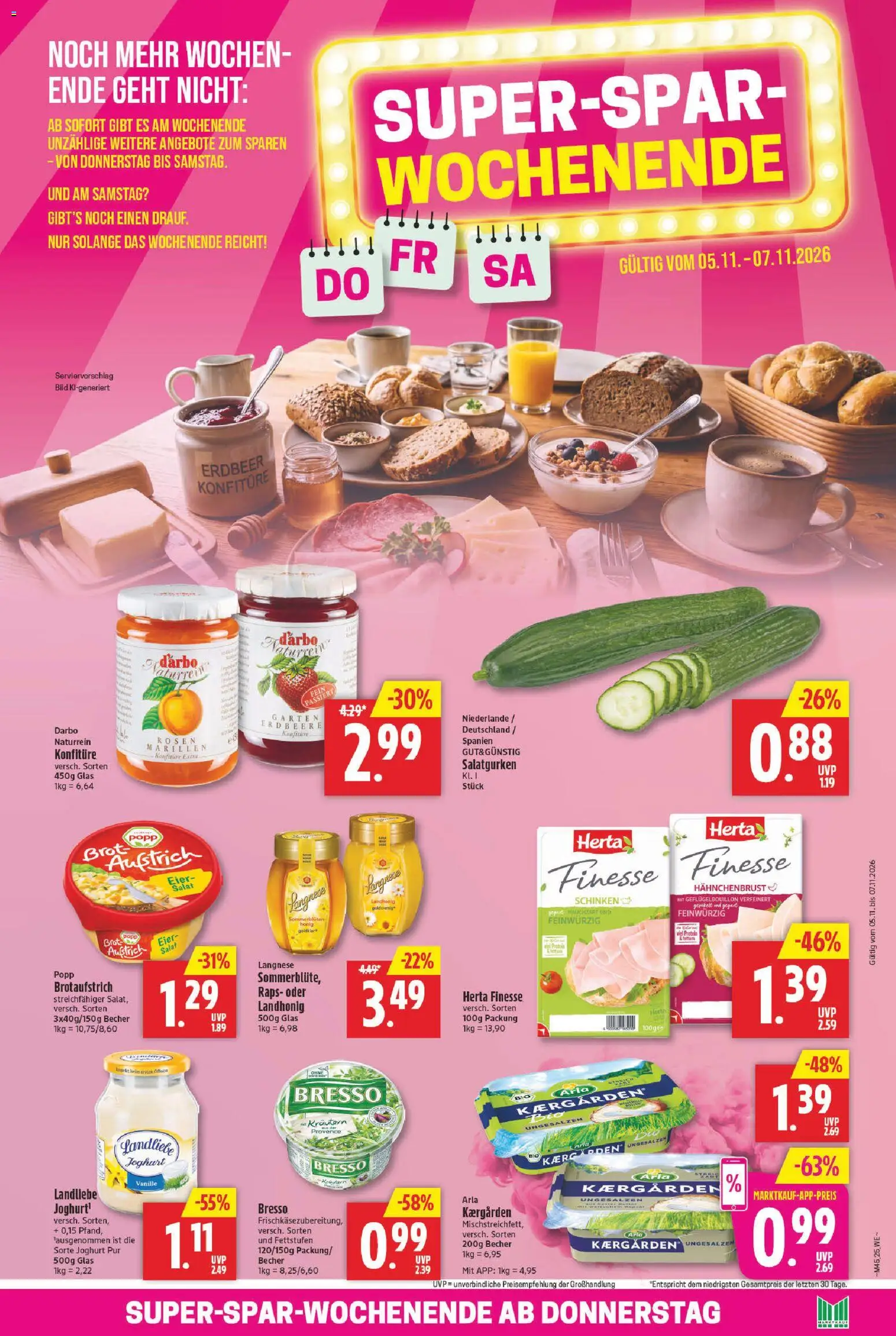 Vorschau von dem Prospekt des Geschäftes Marktkauf, gültig ab dem 02.11.2026