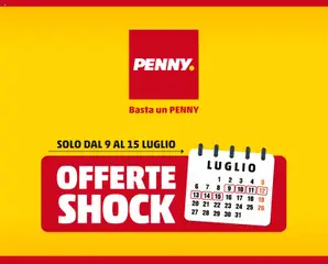 Anteprima dell'opuscolo PENNY volantino Offerte Shock dal negozio PENNY valido da 09/07/2026