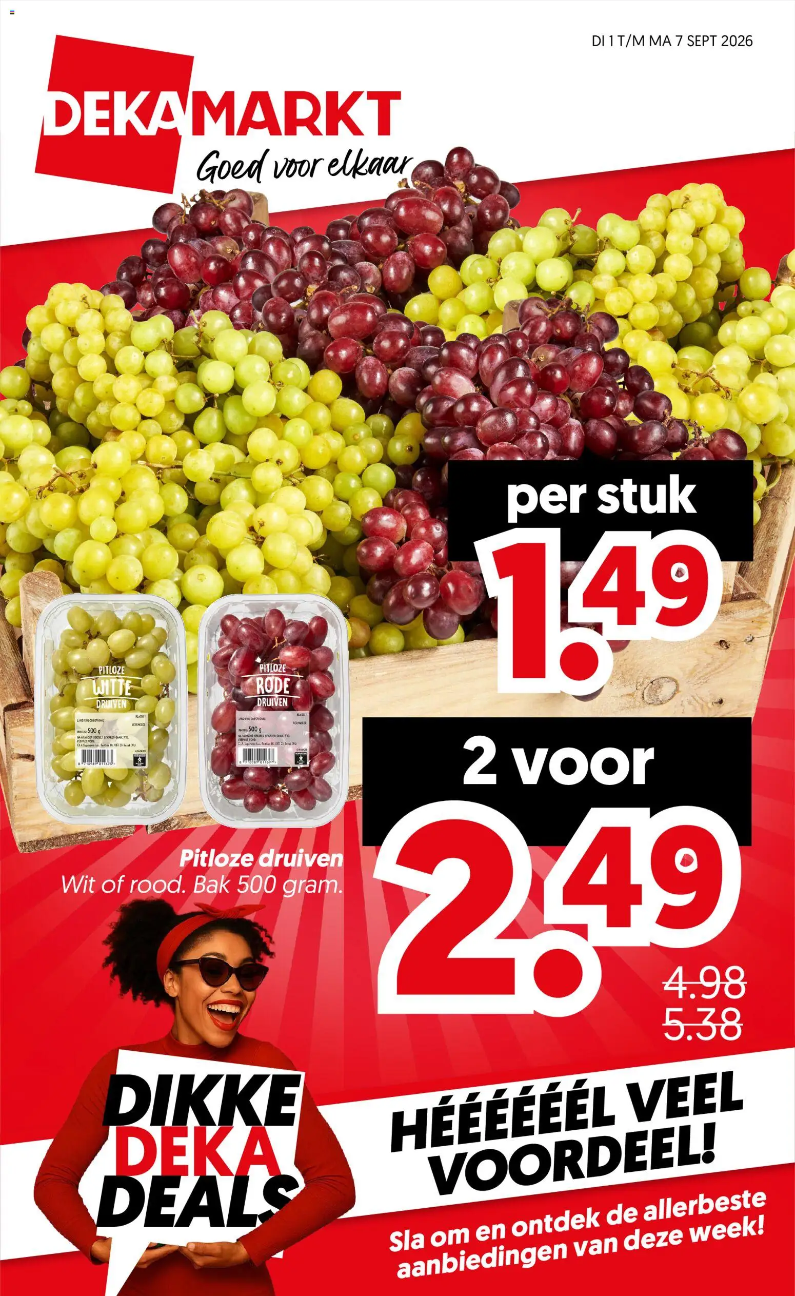 Voorbeeld van Dekamarkt folder van winkel Dekamarkt geldig vanaf 01-09-2026