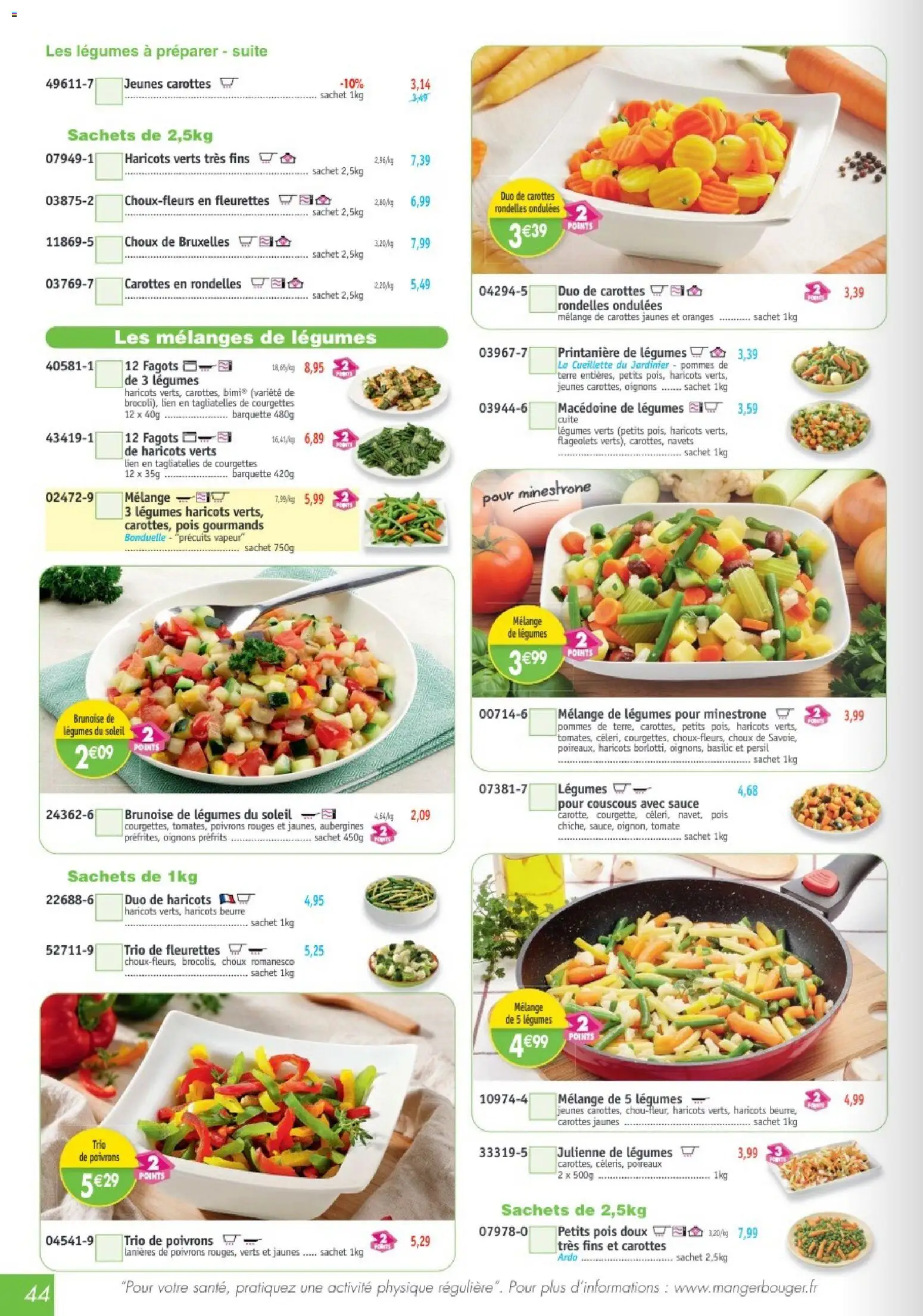 Prévisualisation de Maximo catalogue du magasin Maximo formulaire valide 26/10/2026 - Oranges, Aubergines, Tomate, Beurre, Poivrons, Haricots, Pommes, Carottes en rondelles