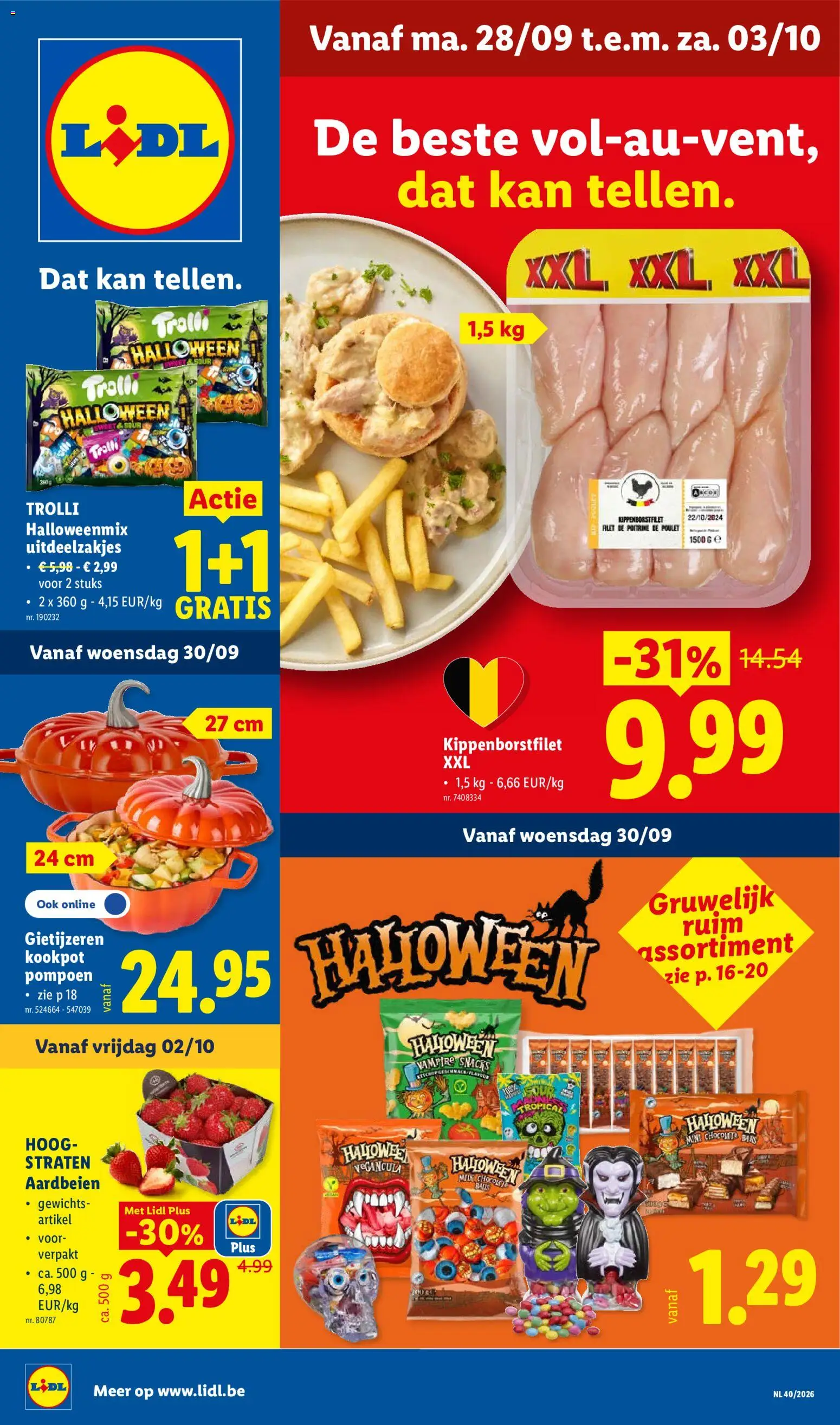 Voorbeeld van Lidl Folder week Folder week 40 van winkel Lidl geldig vanaf 28/09/2026