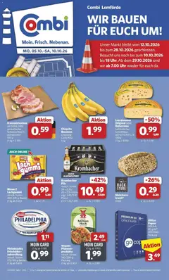 Vorschau von dem Prospekt des Geschäftes Combi, gültig ab dem 05.10.2026