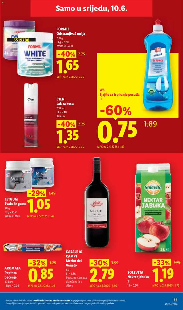 Novi Lidl katalog od 08.06.