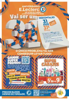 Pré-visualização do folheto da loja E.Leclerc válida a partir de 29/10/2026