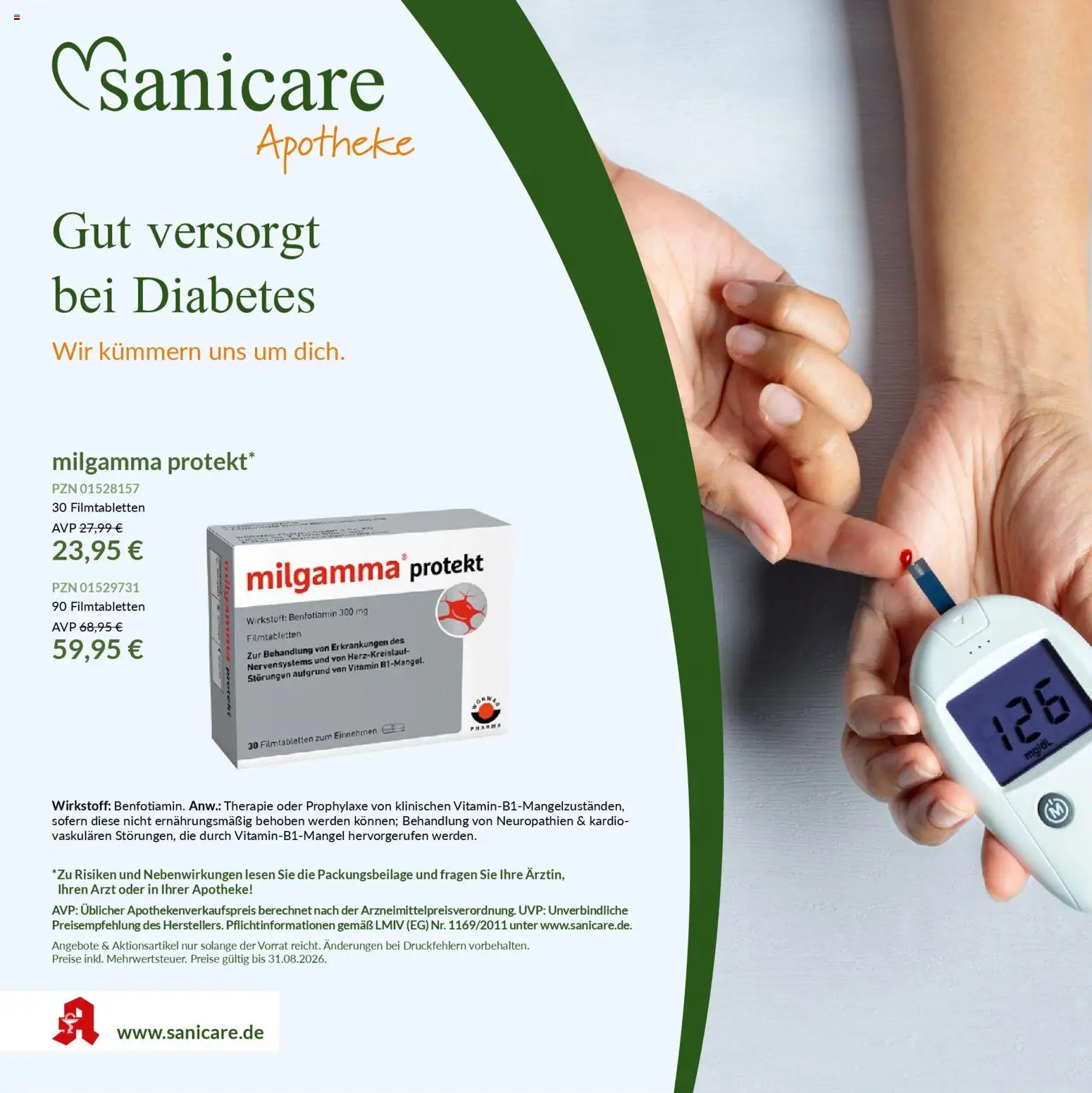 Vorschau von dem Prospekt des Geschäftes Sanicare, gültig ab dem 03.03.2026