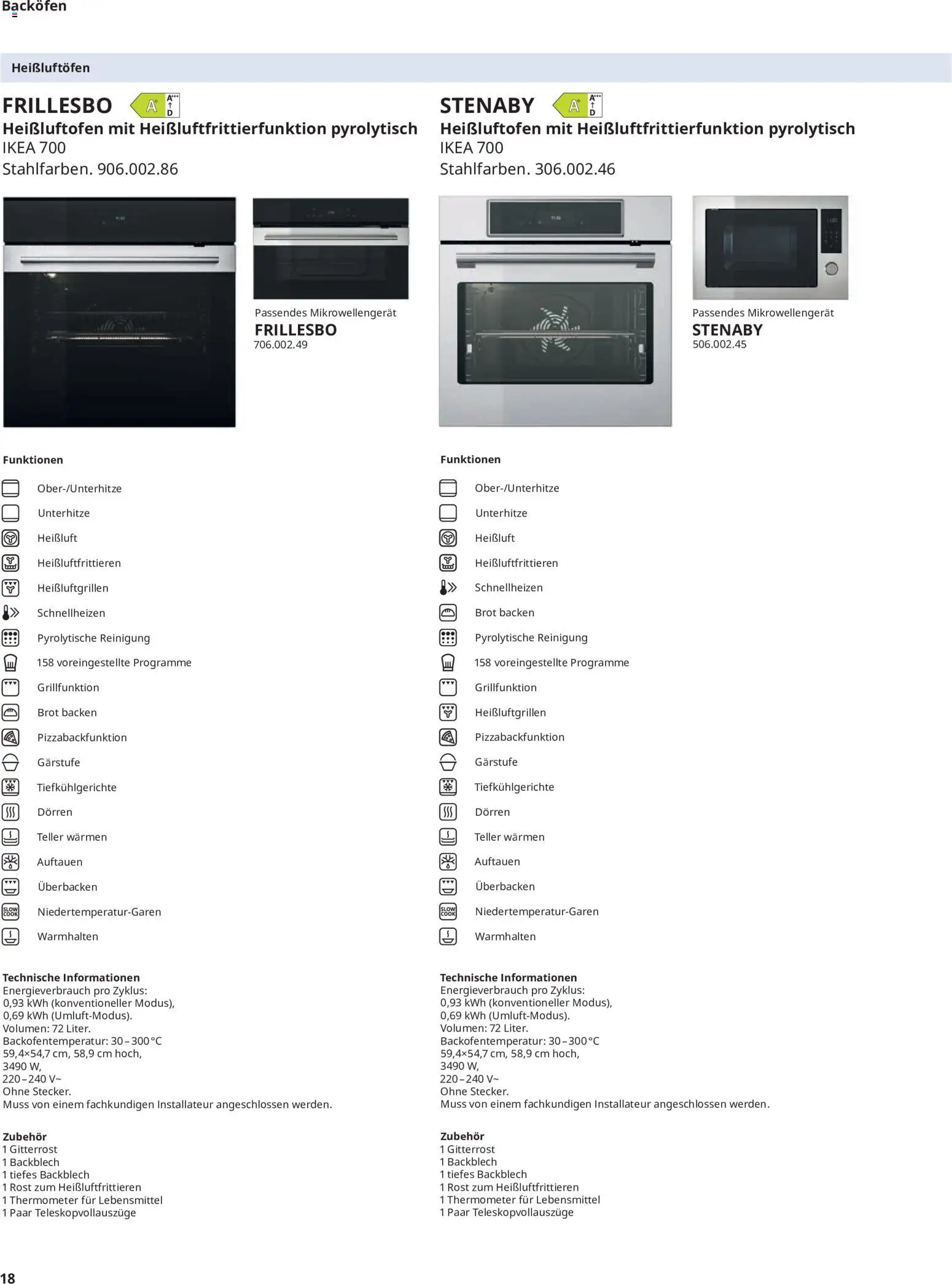 Vorschau von dem Prospekt des Geschäftes Ikea, gültig ab dem 11.09.2026 - Backofen, Brot, Thermometer