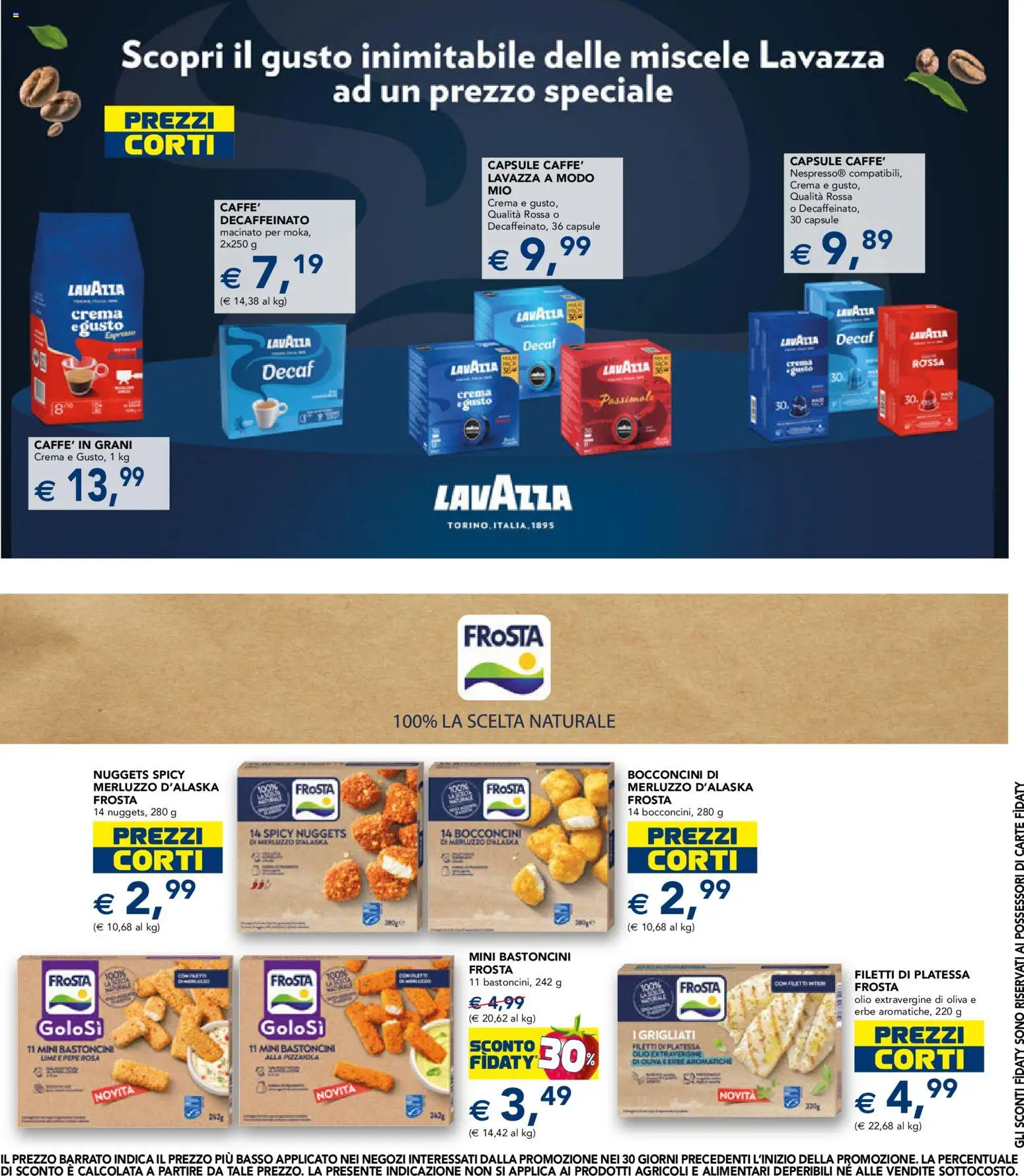 Anteprima dell'opuscolo Esselunga S volantino dal negozio Esselunga S valido da 22/10/2026 - Crema, Lavazza, Olio, Merluzzo, Nuggets, Olio extravergine di oliva, Erbe, Merluzzo d’Alaska