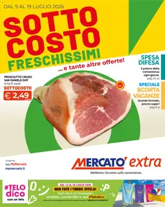 Anteprima dell'opuscolo Mercatò volantino Extra dal negozio Mercatò valido da 09/07/2026