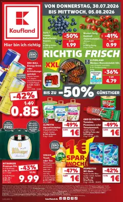 Vorschau von dem Prospekt des Geschäftes Kaufland, gültig ab dem 30.07.2026