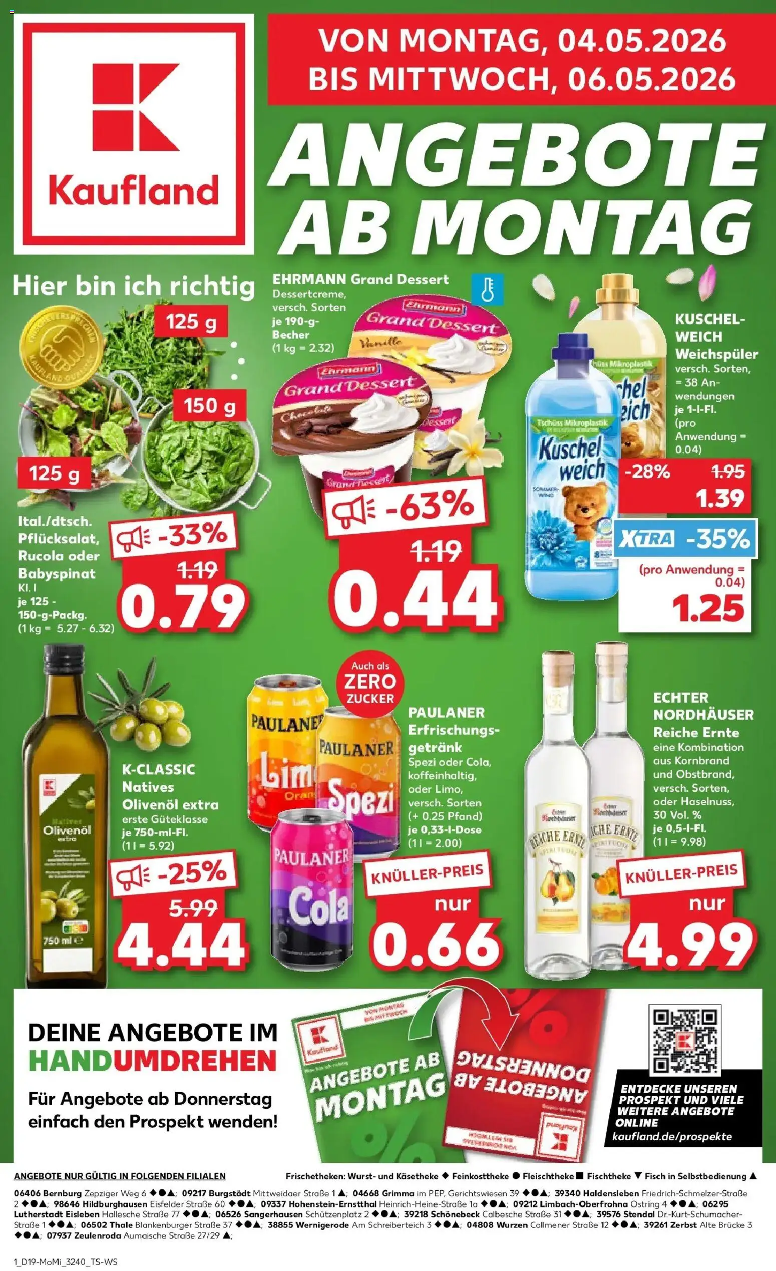 Vorschau von dem Prospekt des Geschäftes Kaufland, gültig ab dem 04.05.2026