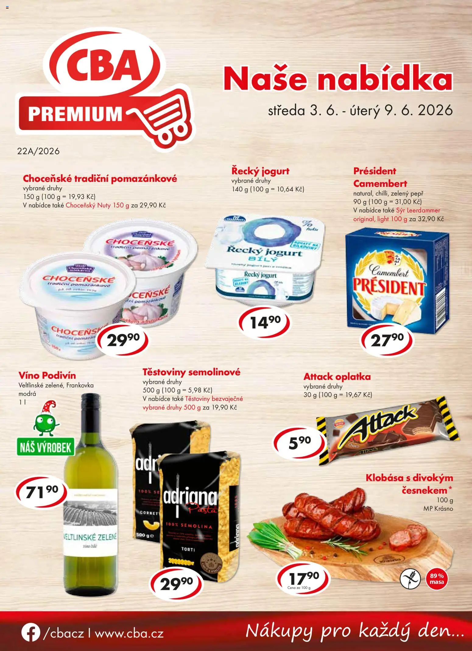 Náhled nabídky: CBA CBA leták - Premium platný od 03.06.2026