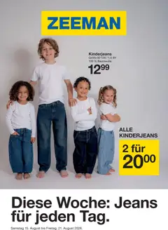 Vorschau von dem Prospekt des Geschäftes Zeeman, gültig ab dem 15.08.2026
