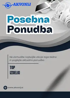 Predogled kataloga iz trgovine Akvonij veljaven od 07.09.2026